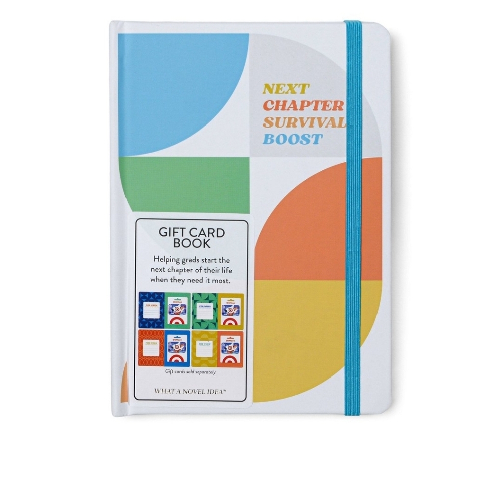 Colorful Gift Card Book with Elastic Band- NWT